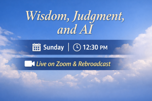 Wisdom, Judgment, And Ai Announcement